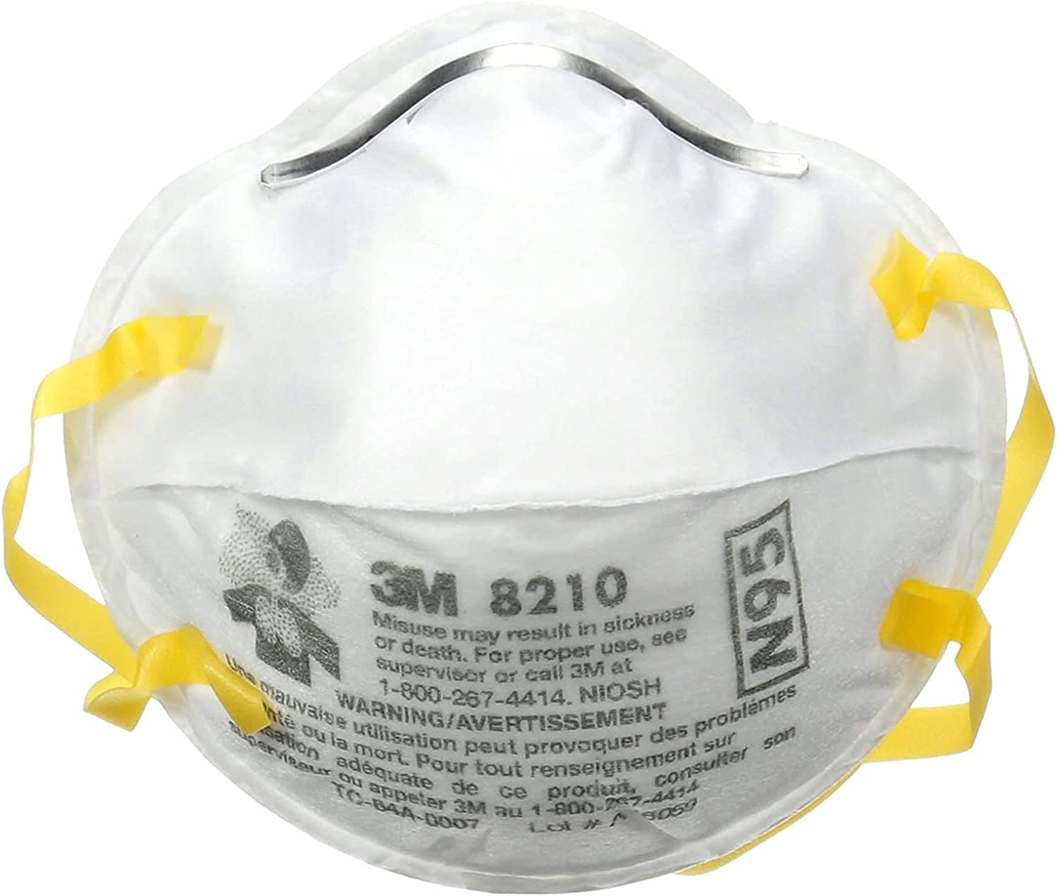 3M™ Particulate Respirator 8210, N95 Supplier In Dubai UAE